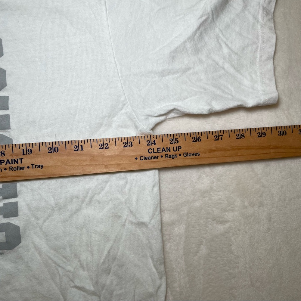 VTG Y2K 2004 Chicago Cubs Baseball Men's White Graphic T Shirt Sz XXL Team Merch - Picture 7 of 7